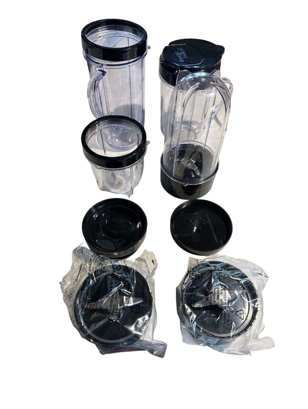 Magic Bullet Blender Set Cups Blades Lids - Never Used - New/No box - Picture 6 of 7